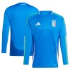 Camiseta de fútbol Manga Larga Italia Primera Equipación Euro 2024 - Hombre